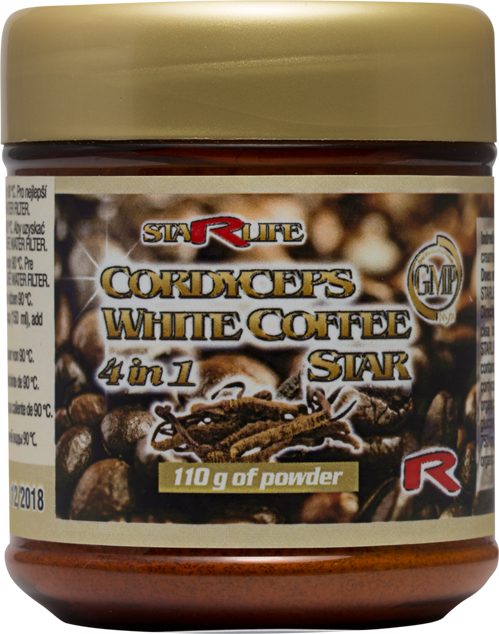 CORDYCEPS WHITE COFFEE 4:1 STAR, 110 g