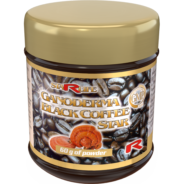 GANODERMA BLACK COFFEE STAR, 60 g